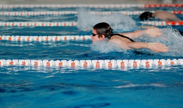 This photo of a swimming competition was taken by Janusz Gawron of Wadowice, Poland.